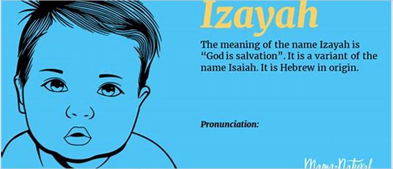 Izayah name meaning